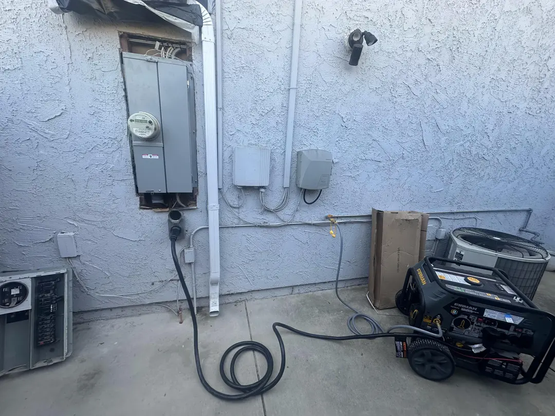 Panel & Generator Transfer Switch Install